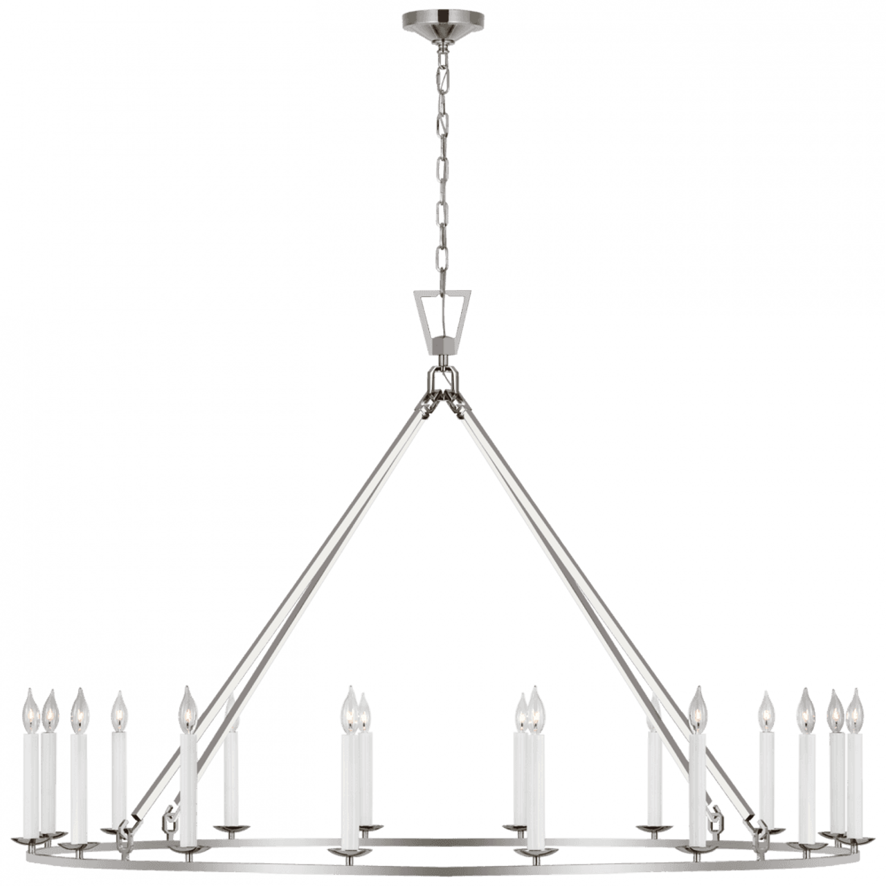 Darlana Oversized Single Ring Chandelier