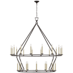 Darlana Oversized Two Tier Chandelier