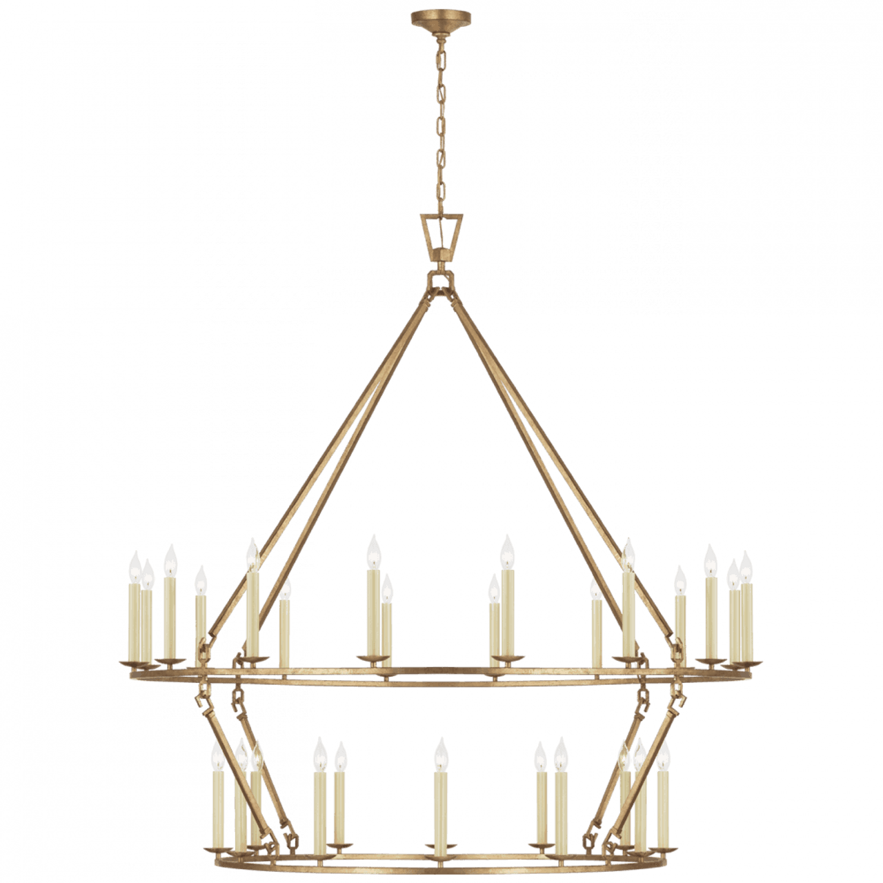 Darlana Oversized Two Tier Chandelier