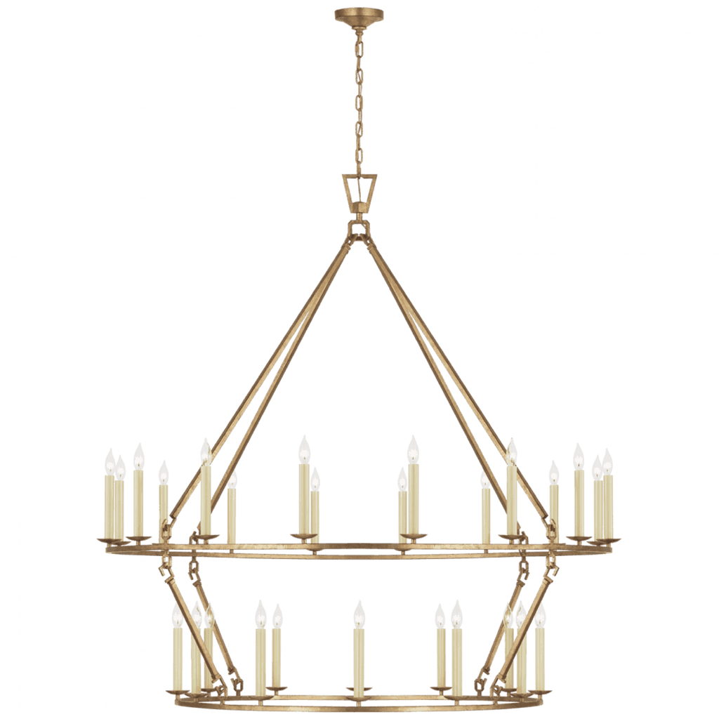 Darlana Oversized Two Tier Chandelier