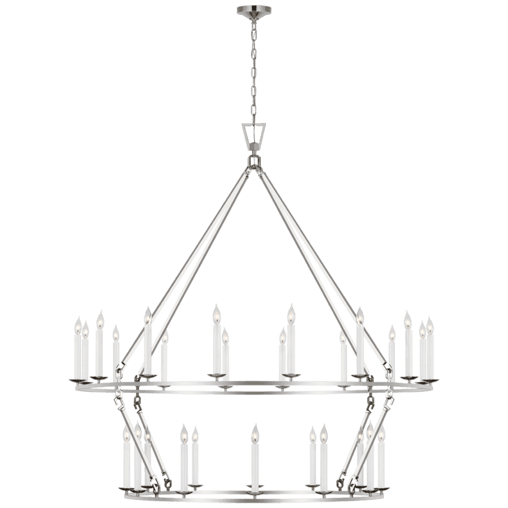 Darlana Oversized Two Tier Chandelier