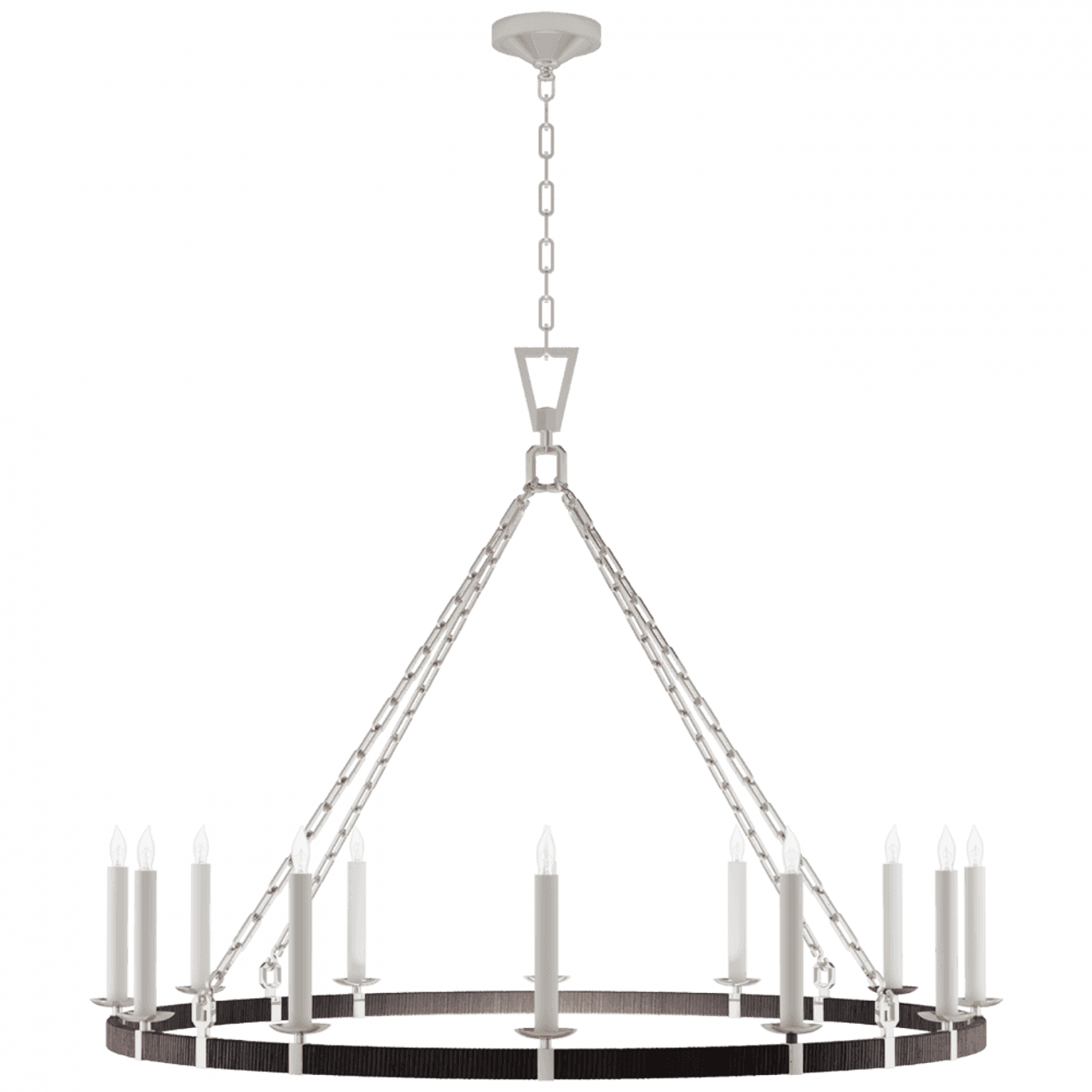 Darlana X-Large Wrapped Ring Chandelier