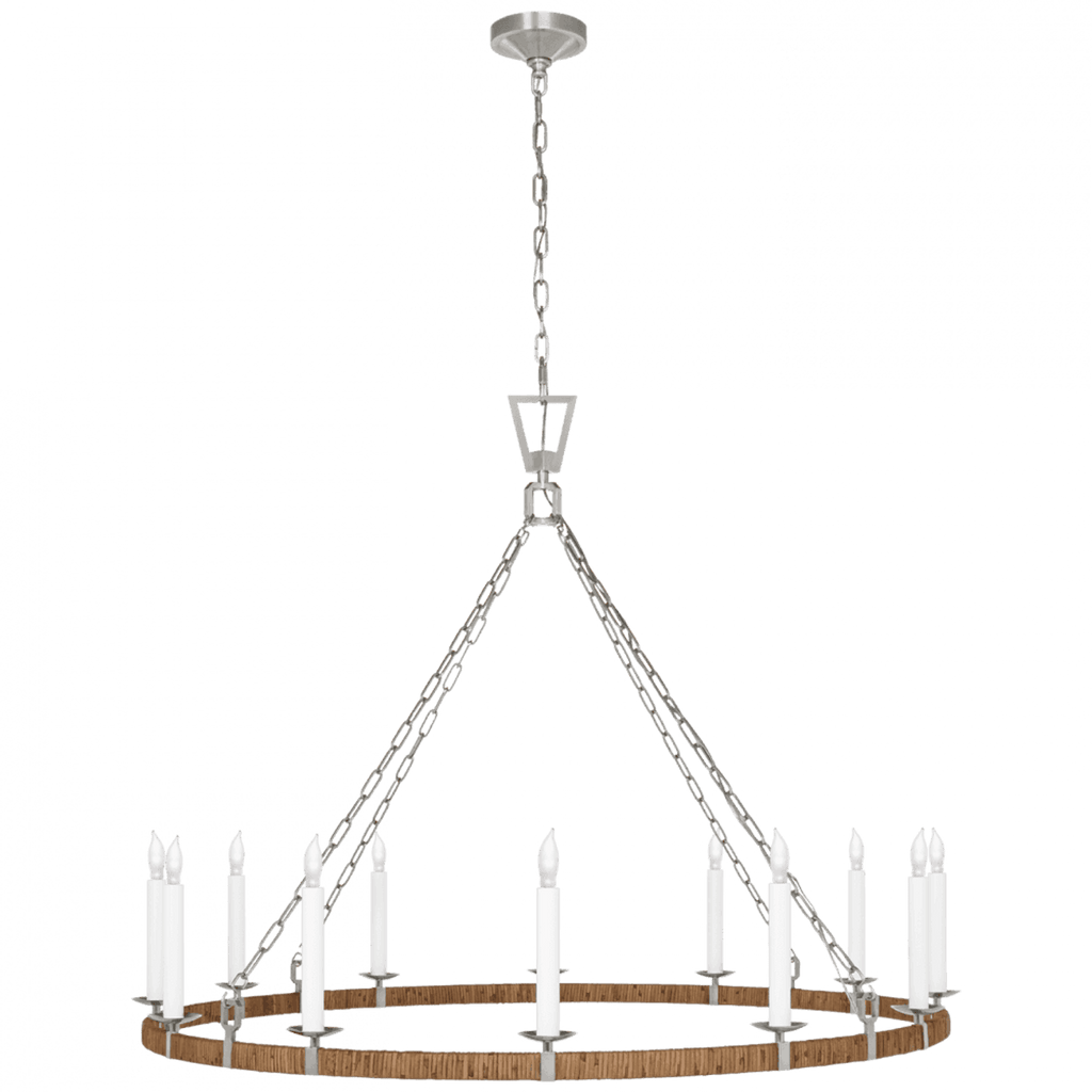 Darlana XL Wrapped Ring Chandelier