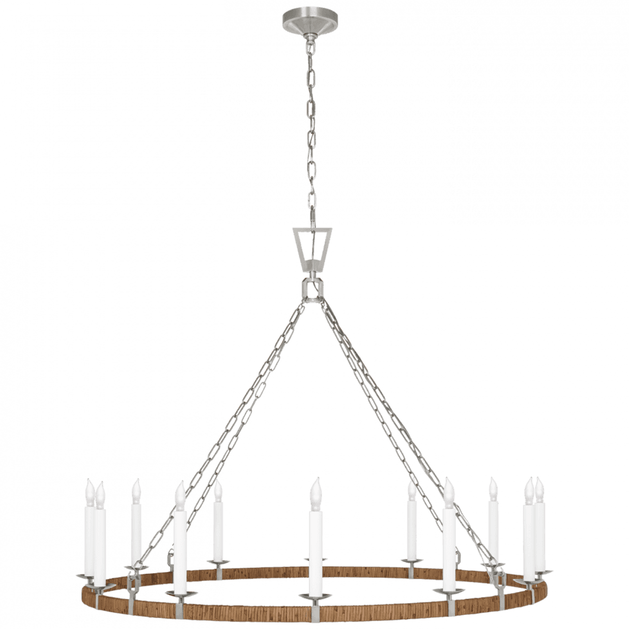 Darlana XL Wrapped Ring Chandelier