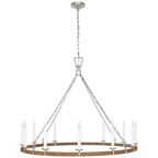 Darlana Large Wrapped Ring Chandelier