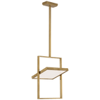 Allen Medium Linear Pendant - Polished Nickel