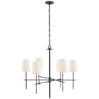 Grenol Medium Modern Bamboo Chandelier