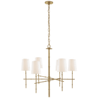 Grenol Medium Modern Bamboo Chandelier