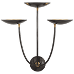 Keira Large Triple Sconce