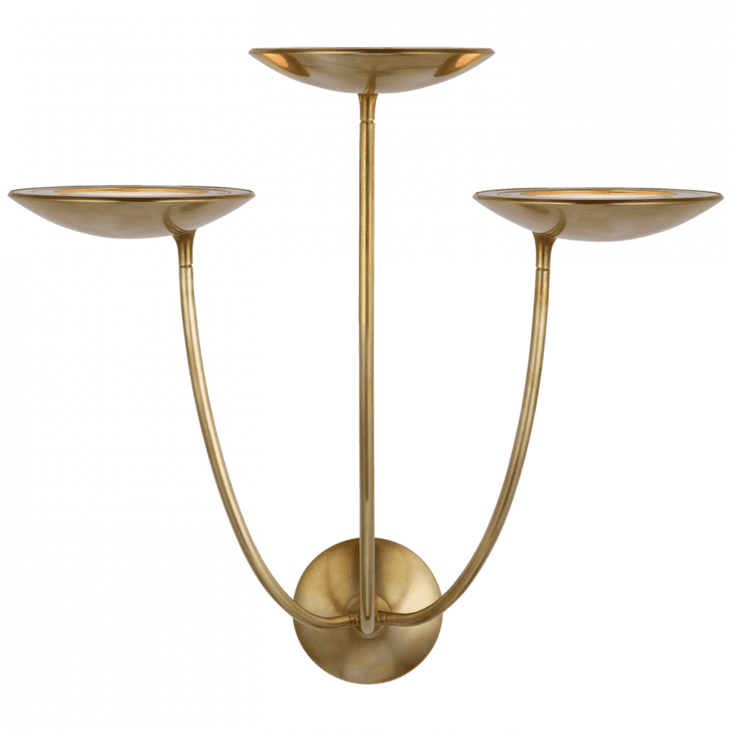 Keira Large Triple Sconce