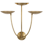 Keira Large Triple Sconce