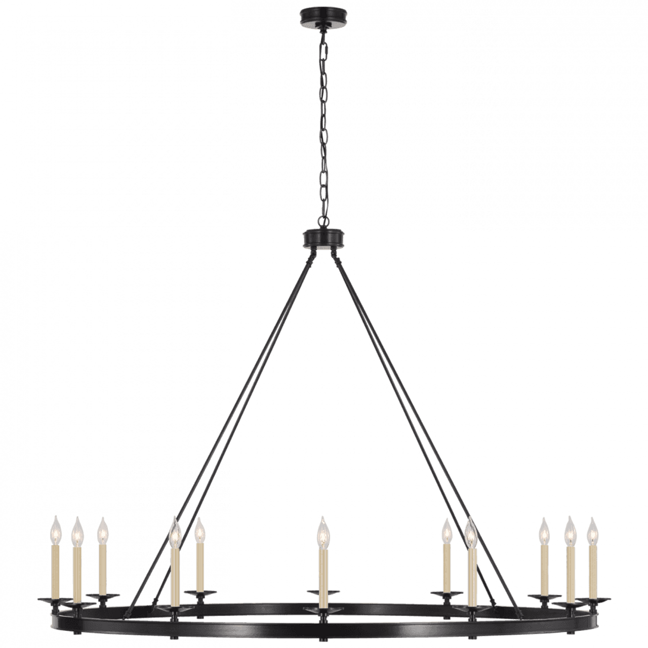 Launceton Oversized Ring Chandelier