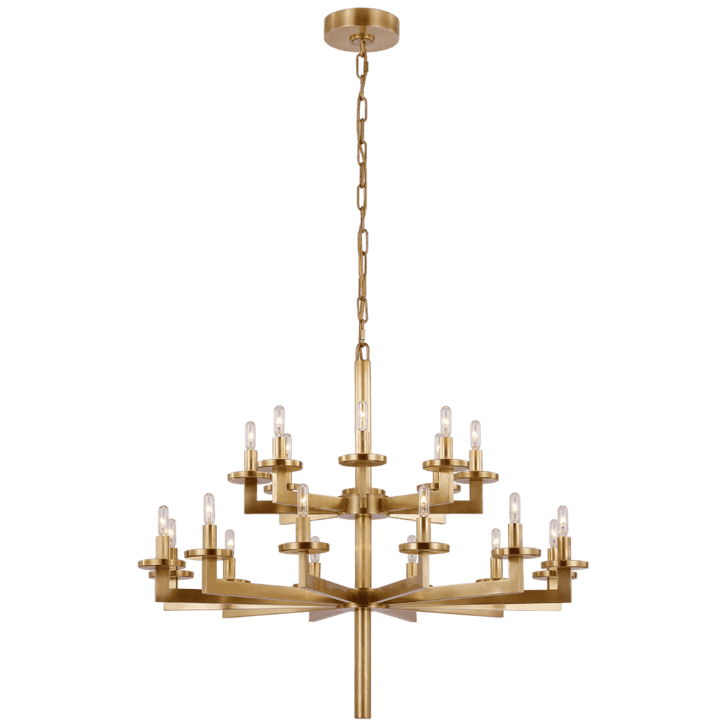 Liaison Double Tier Chandelier