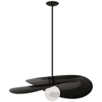 Gatsby Pendant, 3-Light, LED, Sterling, 9.2"W (139058-LED-STND-85-CR 5Z5XUV)