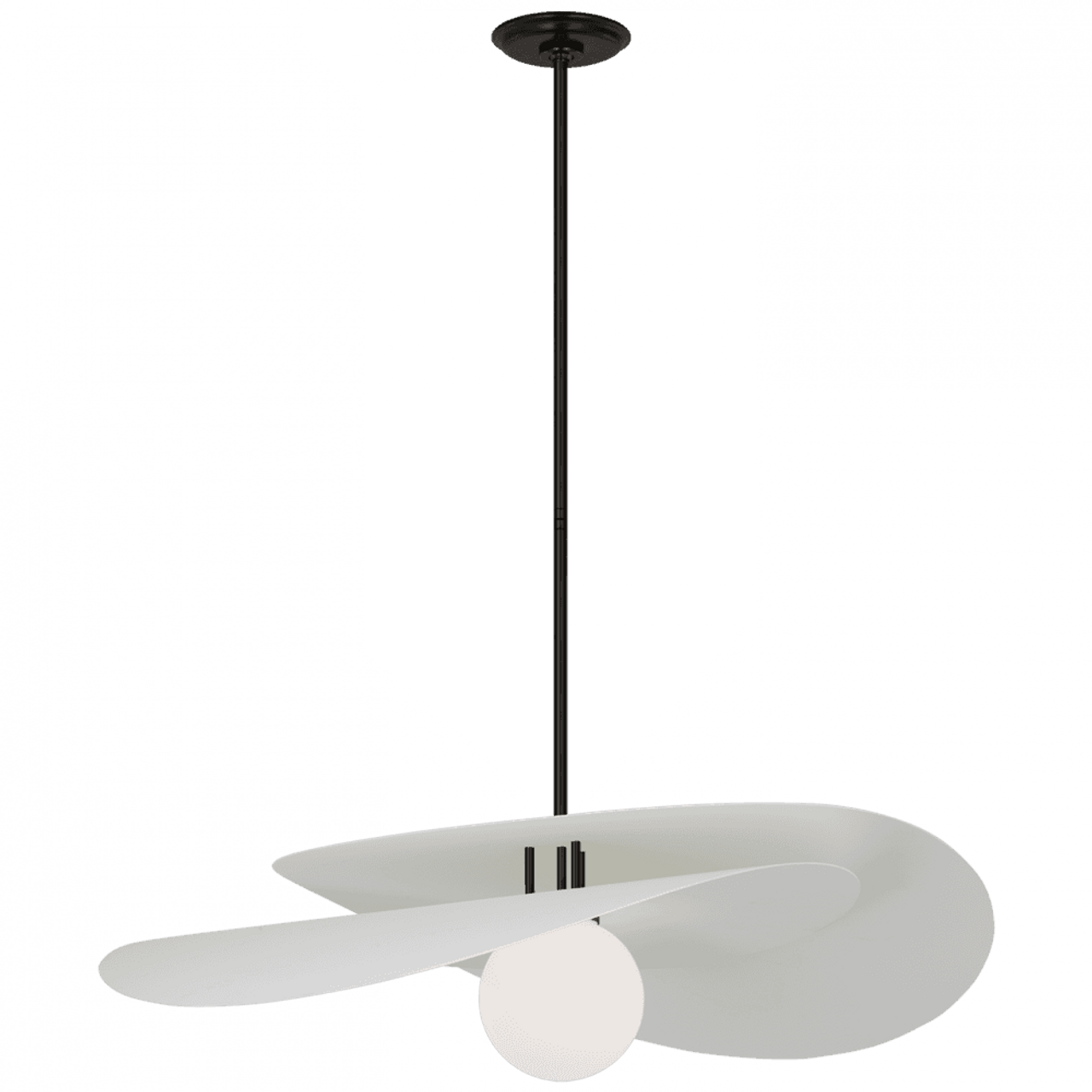 Gatsby Pendant, 3-Light, LED, Soft Gold, 9.2"W (139058-LED-STND-84-CR 5Z5XUU)