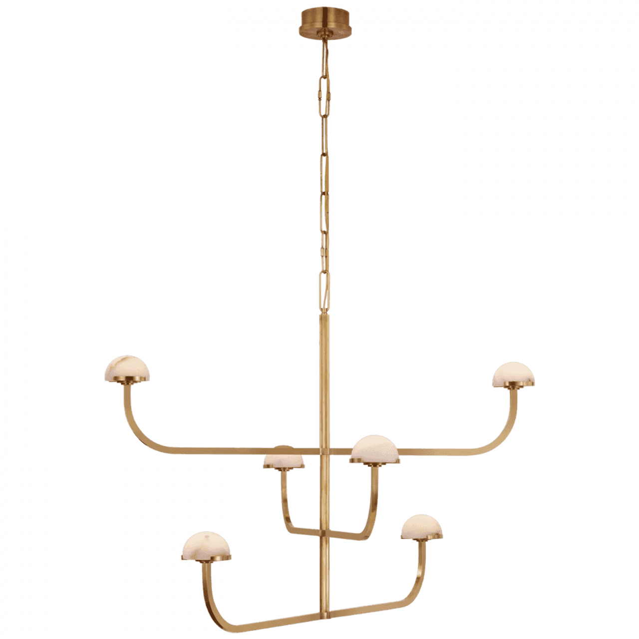 Pedra Three Tier Shallow Chandelier