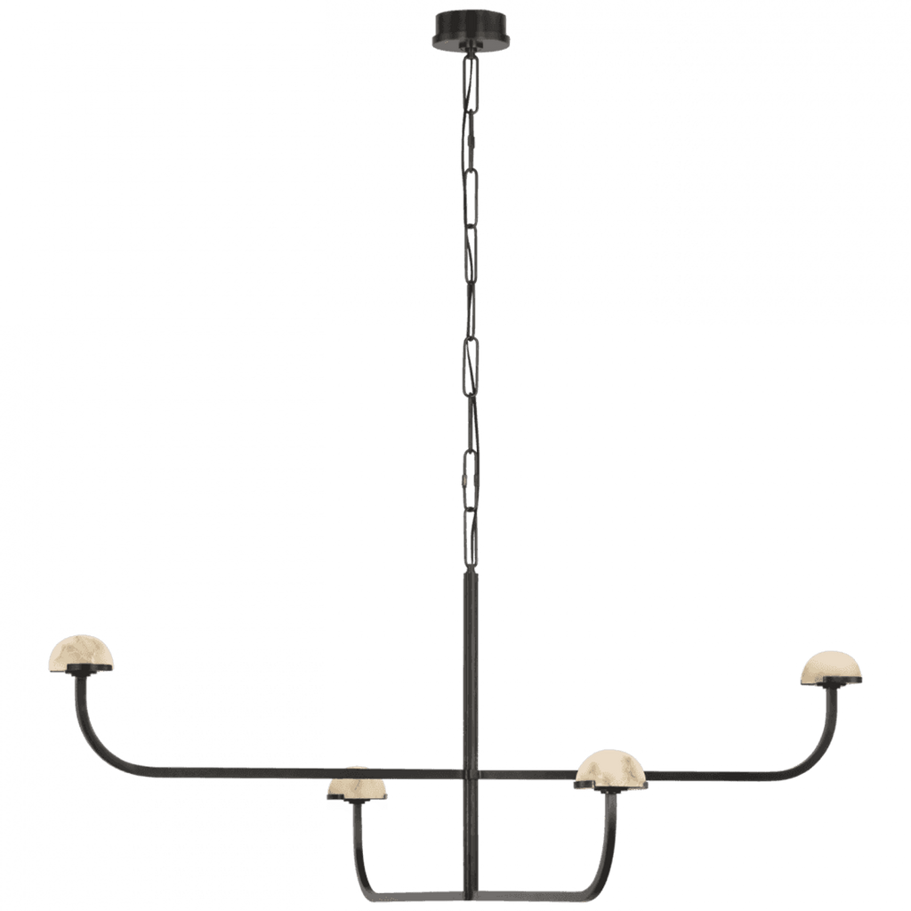 Pedra Two Tier Shallow Chandelier