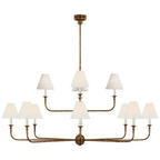 Piaf Grande Two-Tier Chandelier