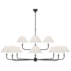 Piaf Oversized Two Tier Chandelier