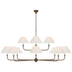 Piaf Oversized Two Tier Chandelier