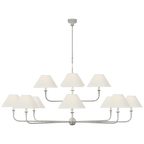 Piaf Oversized Two Tier Chandelier