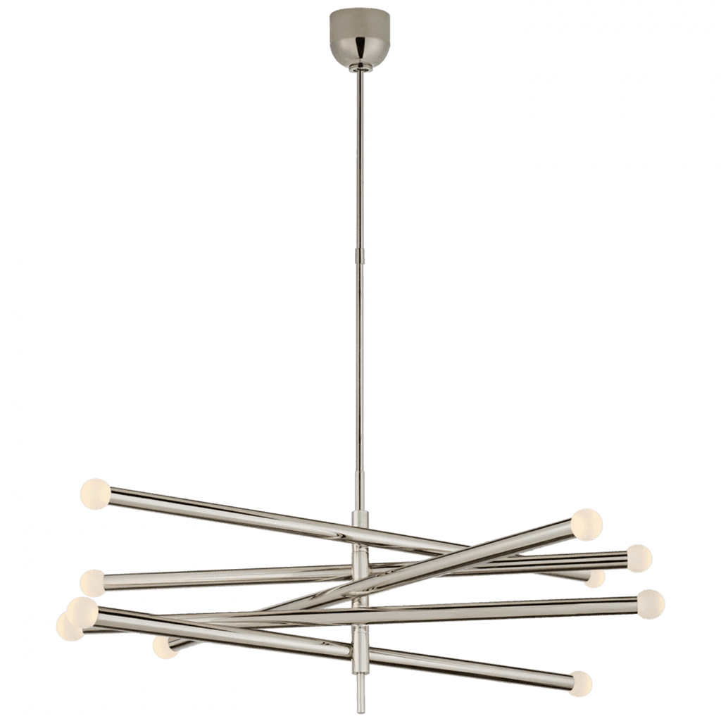 Rousseau Integrated LED Grande Articulating Chandelier