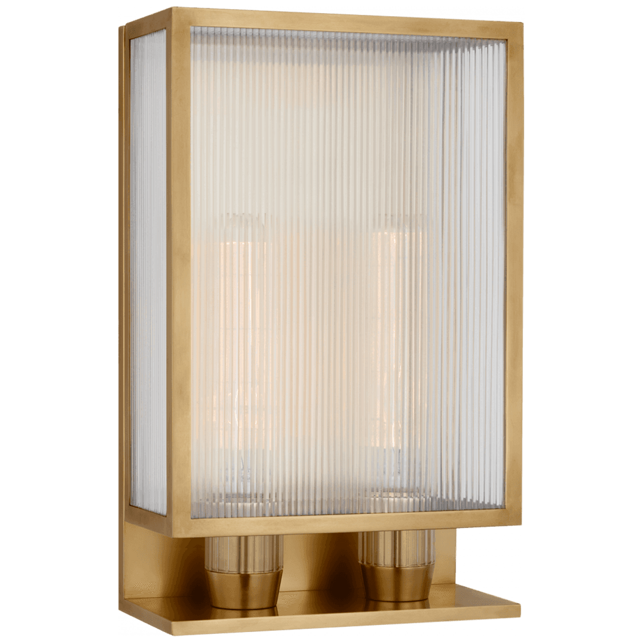York 16" Double Box Outdoor Sconce