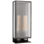 York 24" Double Box Outdoor Sconce