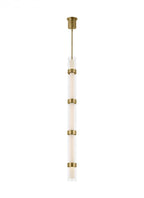 Wit Pendant, 1-Light, LED, Aged Brass, 4"W (700TDWIT4R-LED930 70P9F5K)