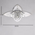 4 Pointed Classic Star LED Multi Color Crystal Modern Ceiling Lights