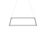 Sub Pendant, 3-Light, Circular, LED, Silver (SUB-C3-SW-SIL 407UFLA)