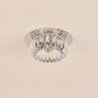 Chandelier Geometric Flush Mount Kitchen Light Fixtures Metal Crystal Ceiling Lights